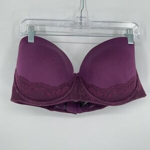 Torrid Women's Purple Underwire Push Up Strapless Smooth Bra Plus‎ Size 42DDD